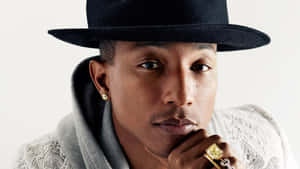 Stylish Manin Black Hat Wallpaper