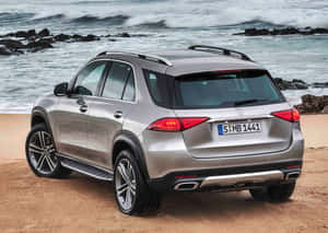 Stylish Mercedes Benz Gle-class On The Road Wallpaper