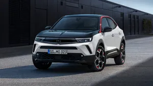 Stylish Opel Mokka In Action On The Road Wallpaper