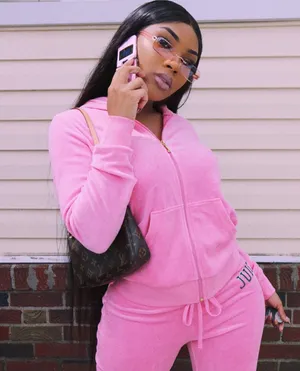 Stylish Pink Fashion Outfit Wallpaper