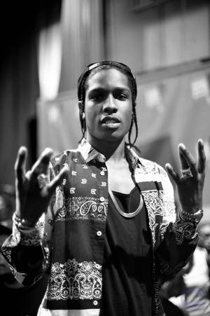 Stylish Rapper Asap Rocky Wallpaper