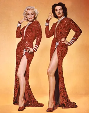 Stylish Red Clothing Collection Wallpaper