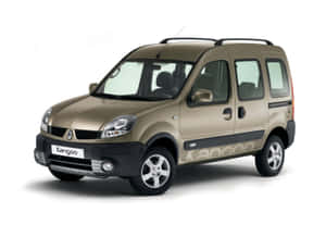 Stylish Renault Kangoo Driving Through The City Wallpaper