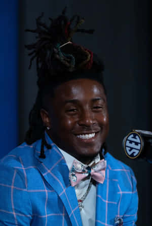 Stylish Sportsman Press Conference Wallpaper