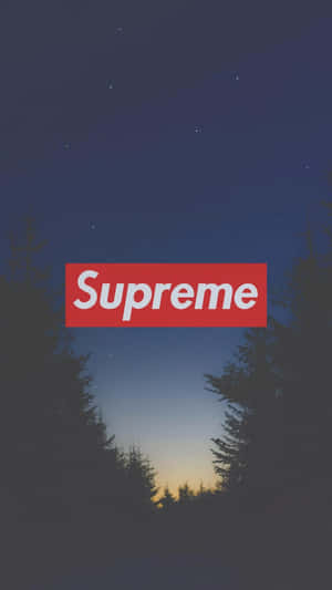 Stylish Supreme Brand Wallpaper For Iphone Wallpaper