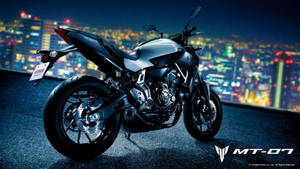 Stylish Yamaha Mt 15 In The Spotlight Wallpaper