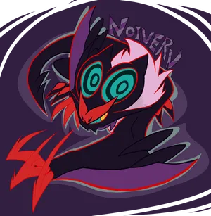 Stylized Noivern Artwork Wallpaper