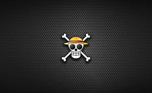 Stylized Pirate Flag Design Wallpaper