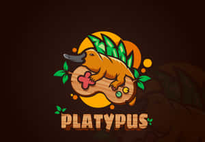 Stylized Platypus Logo Wallpaper