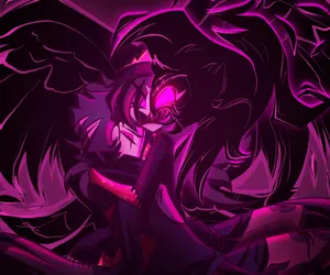 Stylized Stolasin Purple Hues Wallpaper