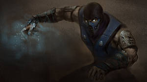 Sub-zero In Brown Art Wallpaper