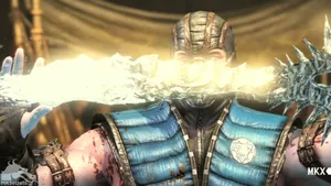 Sub-zero Ready For Battle In Mortal Kombat Wallpaper