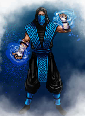 Sub-zero, The Ultimate Ice Warrior In Mortal Kombat Wallpaper