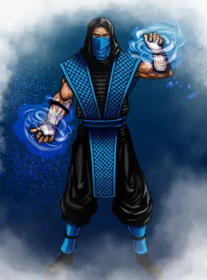 Sub-zero, The Ultimate Ice Warrior In Mortal Kombat Wallpaper