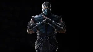 Sub-zero Unleashes His Ice Power In Mortal Kombat Wallpaper