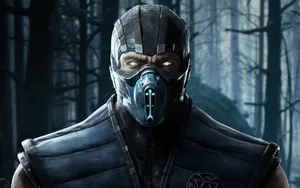Sub-zero Unleashes His Ice Powers In Mortal Kombat Wallpaper