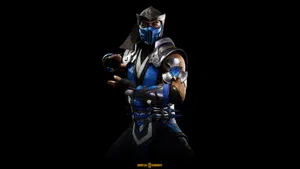 Sub-zero Unleashes His Icy Powers In Mortal Kombat Wallpaper