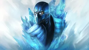 Sub-zero With Ice Crystals Wallpaper