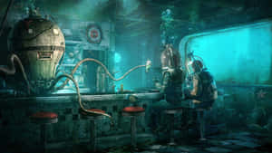 Subaquatic Robot Bartender.jpg Wallpaper