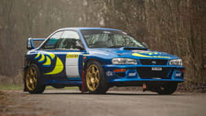 Subaru Impreza W R C Rally Car Wallpaper