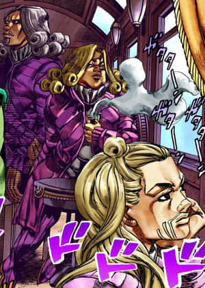 Subordinate Steel Ball Run Wallpaper