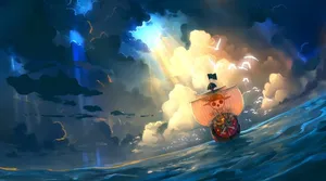 Subtle Anime One Piece Thousand Sunny Wallpaper