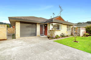 Suburban Home Lower Hutt New Zealand Wallpaper
