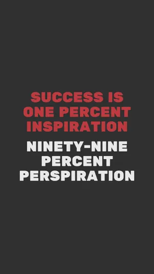 Success Inspirational Quote Wallpaper