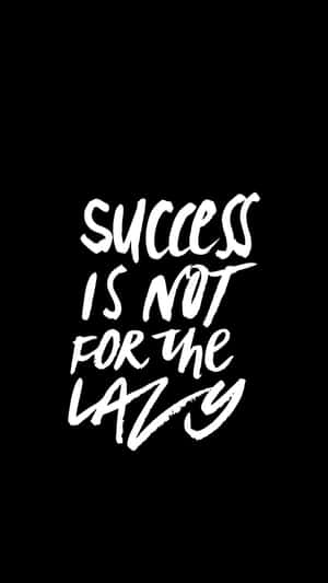 Successful Quote Black And White Wallpaper