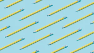 Succinct Pencil Wallpaper Wallpaper