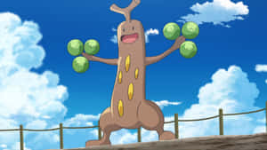 Sudowoodo Having A Great Day Wallpaper