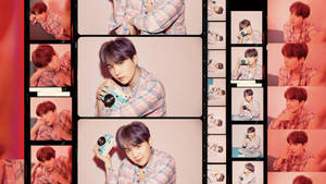 Suga Film Strip Wallpaper