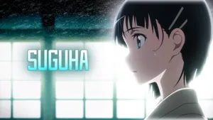 Suguha Kirigaya In Action Wallpaper