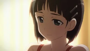 Suguha Kirigaya In Her Virtual Avatar, Leafa, With A Breathtaking Landscape Backdrop. Wallpaper