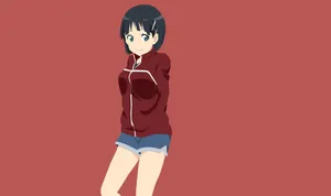 Suguha Kirigaya In Stunning Digital Artwork Wallpaper