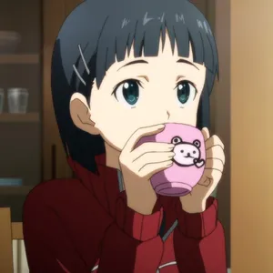 Suguha Kirigaya Striking A Confident Pose Wallpaper