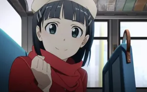 Suguha Kirigaya Striking A Confident Pose In The Virtual World Wallpaper