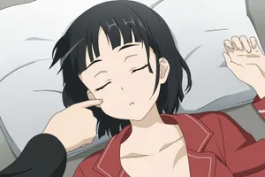 Suguha Kirigaya Striking A Pose In Her Sword Art Online Avatar Wallpaper