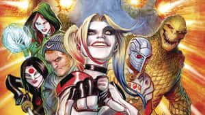 Suicide Squad Comic Artwork Wallpaper