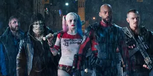 Suicide Squad Team Rainy Night Wallpaper