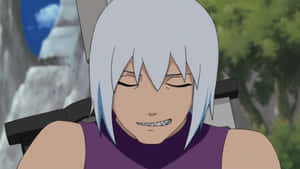 Suigetsu Hōzuki Striking A Powerful Stance Wallpaper