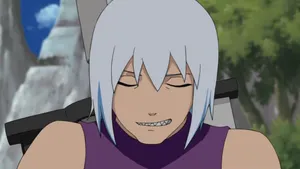 Suigetsu Hōzuki Striking A Powerful Stance Wallpaper