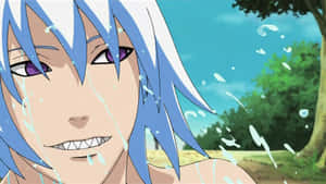 Suigetsu Hozuki Unleashing His Water Powers Wallpaper