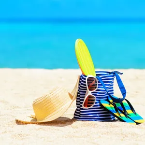 Summer Beach Essentials Wallpaper