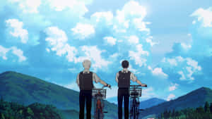 Summer Hikaru Died Bicycles Scenery Wallpaper
