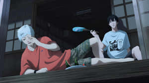 Summer Hikaru Died Relaxing Porch Wallpaper