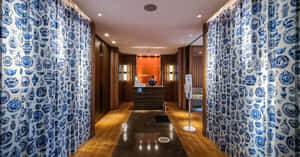 Summer Palace Restaurant Lobby Wallpaper