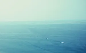 Summer Sea Clear Sky Wallpaper