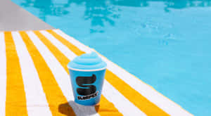 Summer Slurpee Poolside Wallpaper