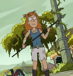 Summer Smith Enjoying A Sunny Day Outdoors Wallpaper